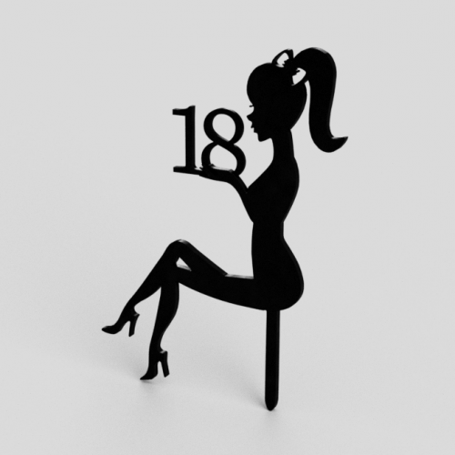 Topper mujer sentada